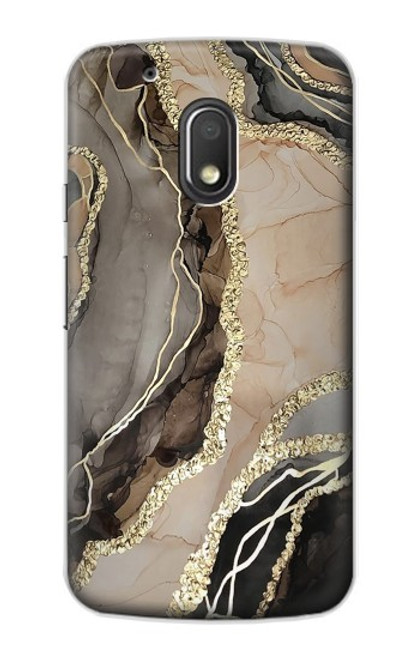 S3700 Marble Gold Graphic Printed Case For Motorola Moto G4 Play