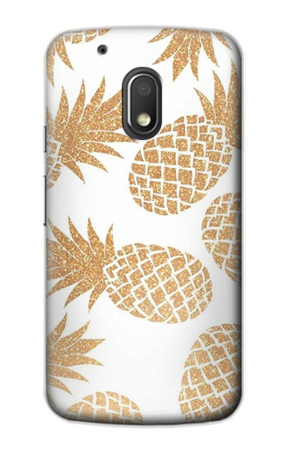 S3718 Seamless Pineapple Case For Motorola Moto G4 Play