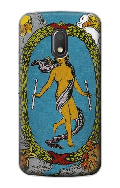 S3746 Tarot Card The World Case For Motorola Moto G4 Play