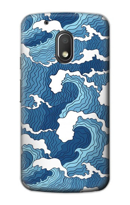 S3751 Wave Pattern Case For Motorola Moto G4 Play