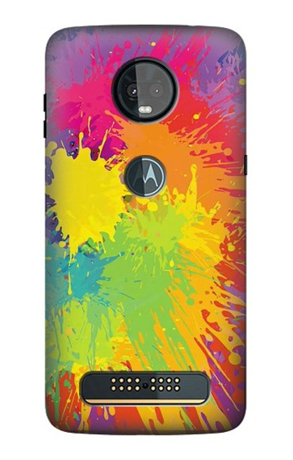 S3675 Color Splash Case For Motorola Moto Z3, Z3 Play