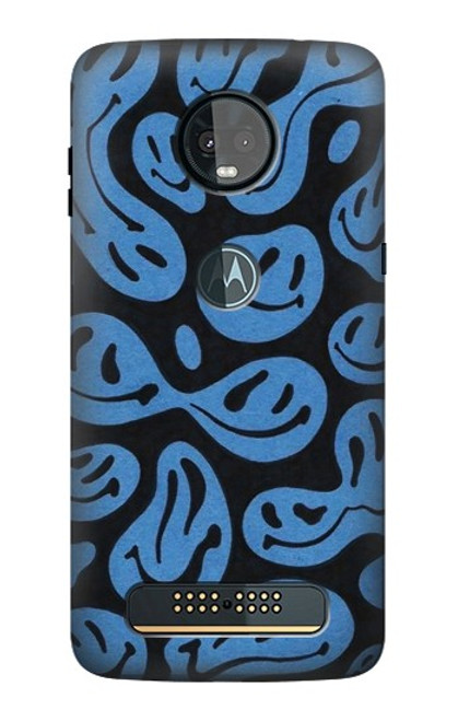 S3679 Cute Ghost Pattern Case For Motorola Moto Z3, Z3 Play