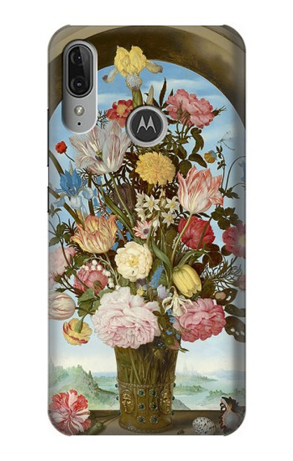 S3749 Vase of Flowers Case For Motorola Moto E6 Plus, Moto E6s