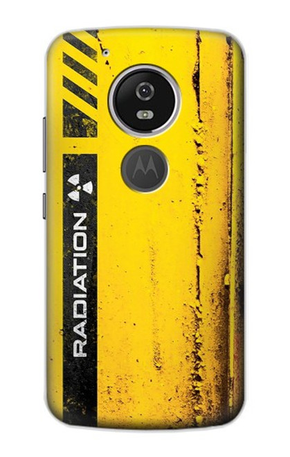 S3714 Radiation Warning Case For Motorola Moto G6 Play, Moto G6 Forge, Moto E5
