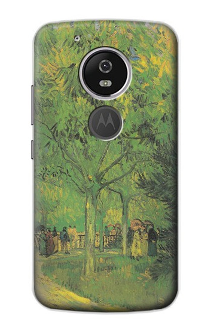 S3748 Van Gogh A Lane in a Public Garden Case For Motorola Moto G6 Play, Moto G6 Forge, Moto E5