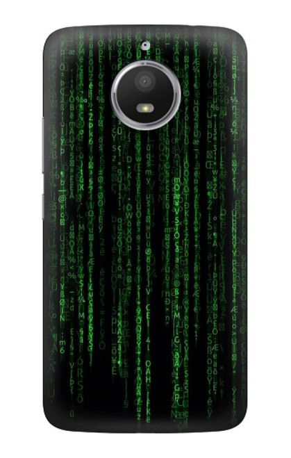 S3668 Binary Code Case For Motorola Moto E4 Plus