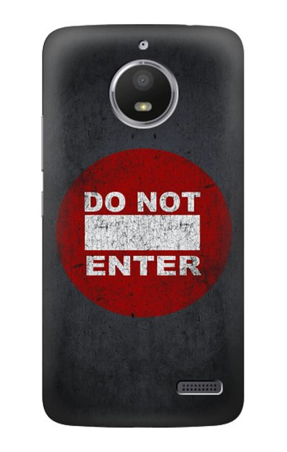 S3683 Do Not Enter Case For Motorola Moto E4