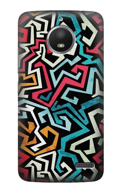 S3712 Pop Art Pattern Case For Motorola Moto E4