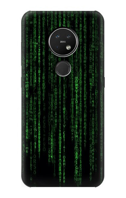 S3668 Binary Code Case For Nokia 7.2