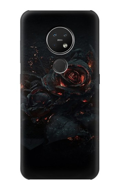 S3672 Burned Rose Case For Nokia 7.2