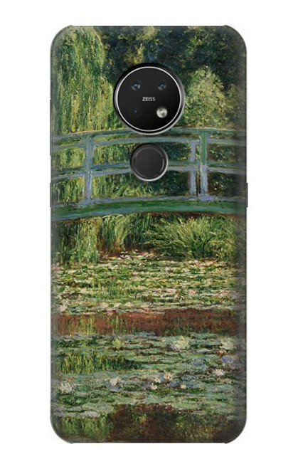 S3674 Claude Monet Footbridge and Water Lily Pool Case For Nokia 7.2