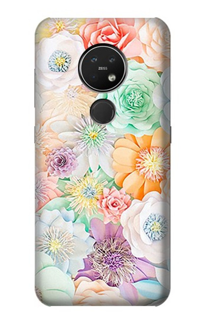 S3705 Pastel Floral Flower Case For Nokia 7.2