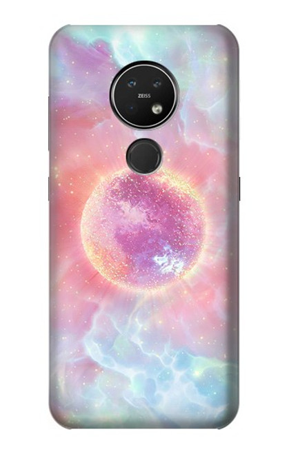 S3709 Pink Galaxy Case For Nokia 7.2
