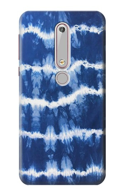 S3671 Blue Tie Dye Case For Nokia 6.1, Nokia 6 2018