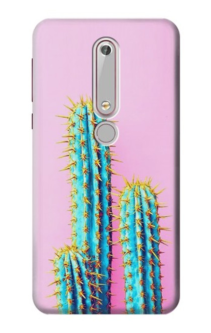 S3673 Cactus Case For Nokia 6.1, Nokia 6 2018