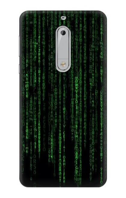 S3668 Binary Code Case For Nokia 5
