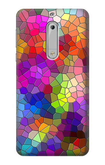 S3677 Colorful Brick Mosaics Case For Nokia 5