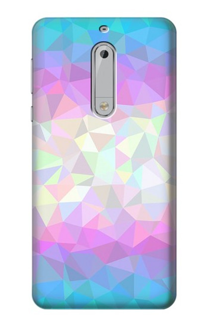 S3747 Trans Flag Polygon Case For Nokia 5