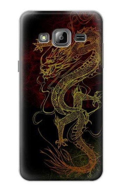 S0354 Chinese Dragon Case For Samsung Galaxy J3 (2016)