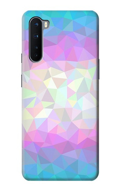 S3747 Trans Flag Polygon Case For OnePlus Nord