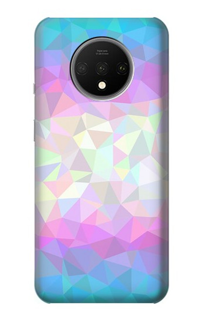 S3747 Trans Flag Polygon Case For OnePlus 7T