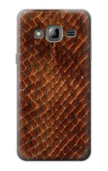 S0555 Snake Skin Case For Samsung Galaxy J3 (2016)