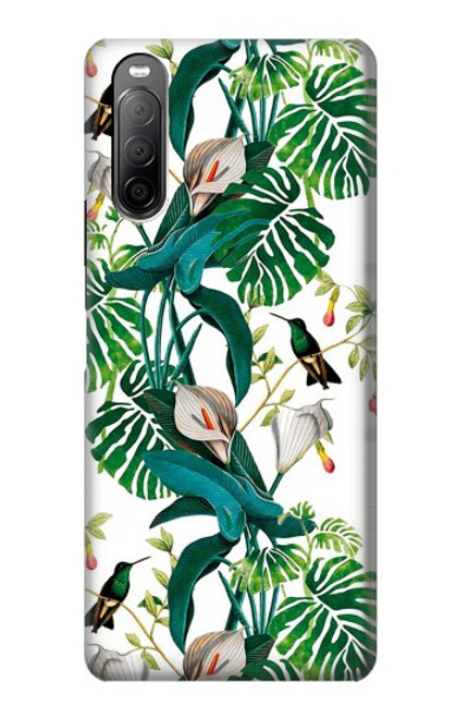 S3697 Leaf Life Birds Case For Sony Xperia 10 II