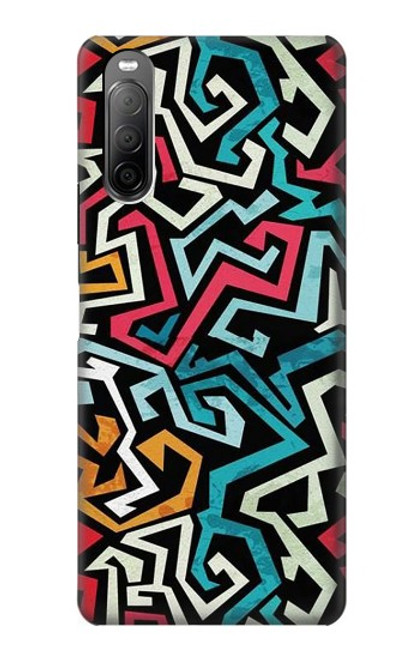 S3712 Pop Art Pattern Case For Sony Xperia 10 II