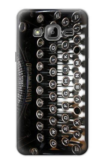 S0620 Typewriter Case For Samsung Galaxy J3 (2016)