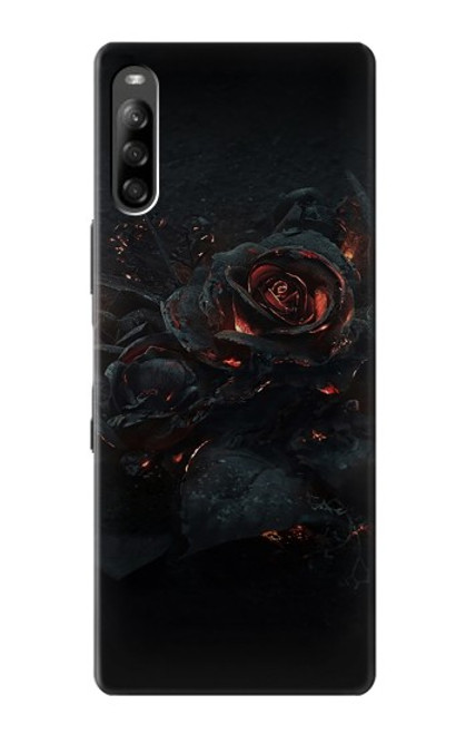 S3672 Burned Rose Case For Sony Xperia L4