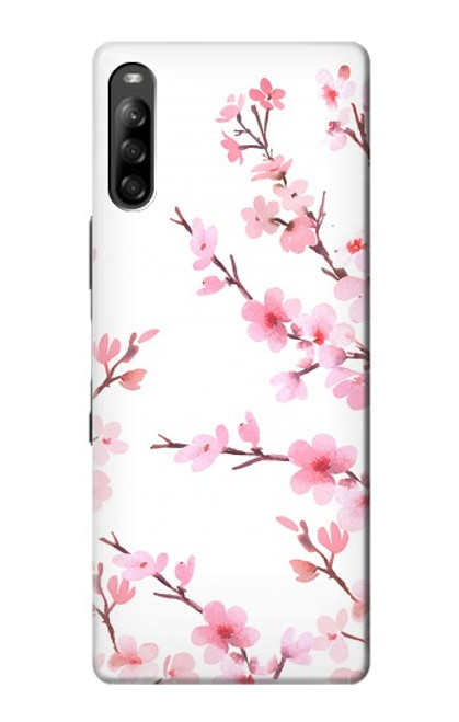 S3707 Pink Cherry Blossom Spring Flower Case For Sony Xperia L4