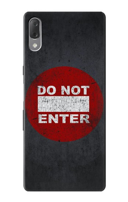 S3683 Do Not Enter Case For Sony Xperia L3