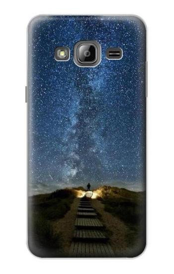 S0734 Stairway to Heaven Iceland Case For Samsung Galaxy J3 (2016)