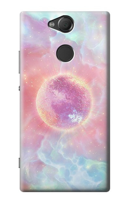 S3709 Pink Galaxy Case For Sony Xperia XA2