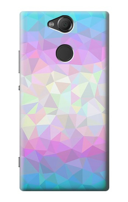S3747 Trans Flag Polygon Case For Sony Xperia XA2