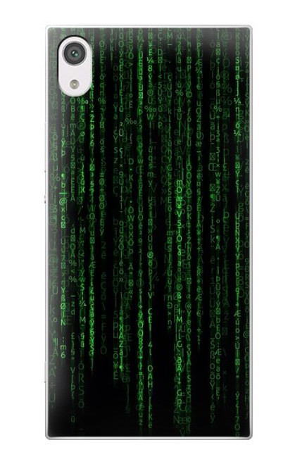 S3668 Binary Code Case For Sony Xperia XA1