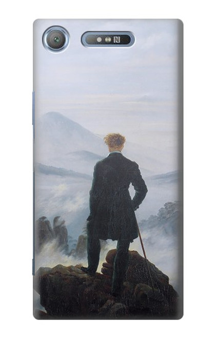 S3789 Wanderer above the Sea of Fog Case For Sony Xperia XZ1