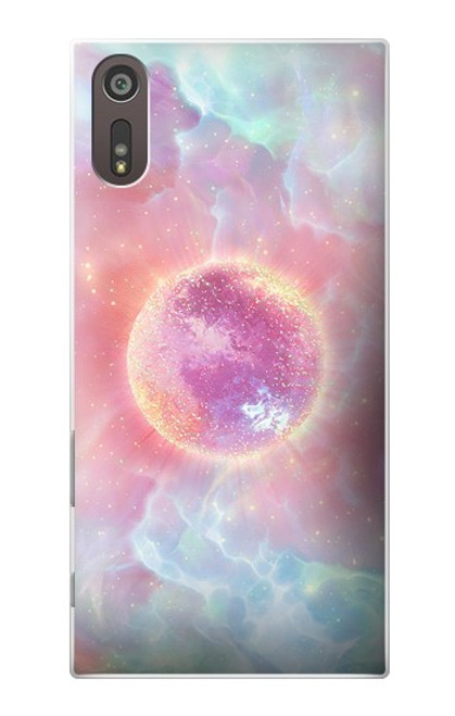 S3709 Pink Galaxy Case For Sony Xperia XZ