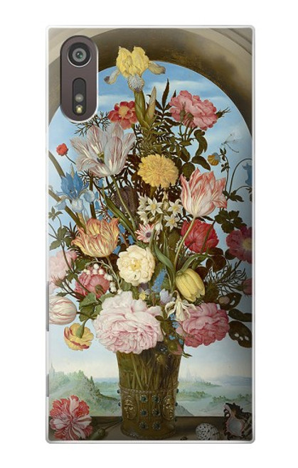 S3749 Vase of Flowers Case For Sony Xperia XZ