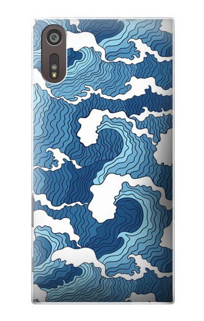 S3751 Wave Pattern Case For Sony Xperia XZ