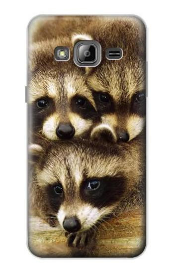 S0977 Baby Raccoons Case For Samsung Galaxy J3 (2016)
