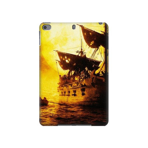 S0841 Pirates Black Pearl Hard Case For iPad mini 4, iPad mini 5, iPad mini 5 (2019)