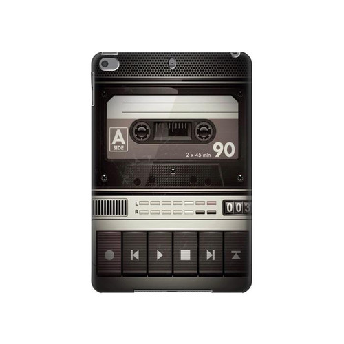 S3501 Vintage Cassette Player Hard Case For iPad mini 4, iPad mini 5, iPad mini 5 (2019)