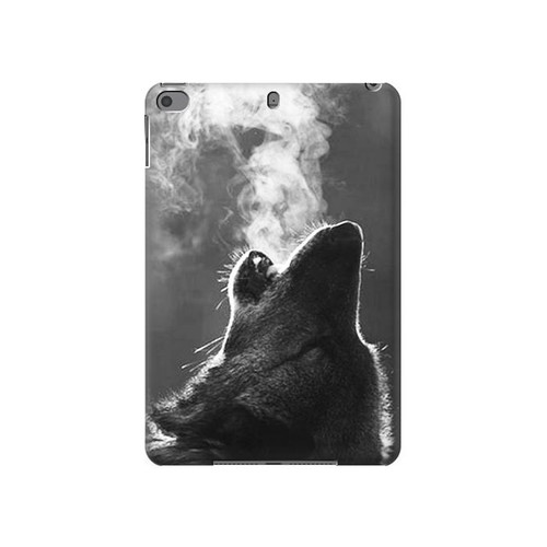 S3505 Wolf Howling Hard Case For iPad mini 4, iPad mini 5, iPad mini 5 (2019)