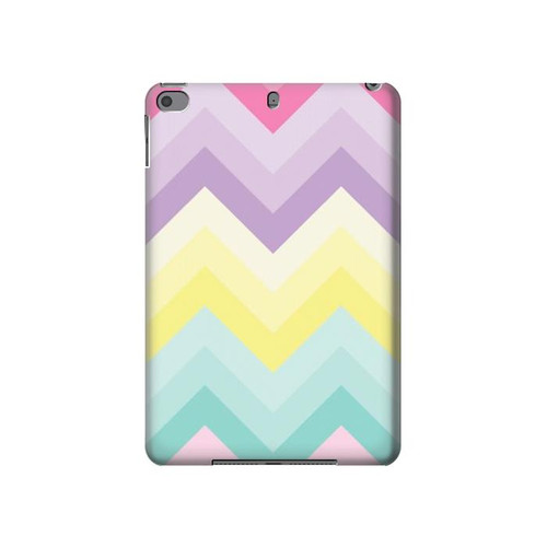 S3514 Rainbow Zigzag Hard Case For iPad mini 4, iPad mini 5, iPad mini 5 (2019)