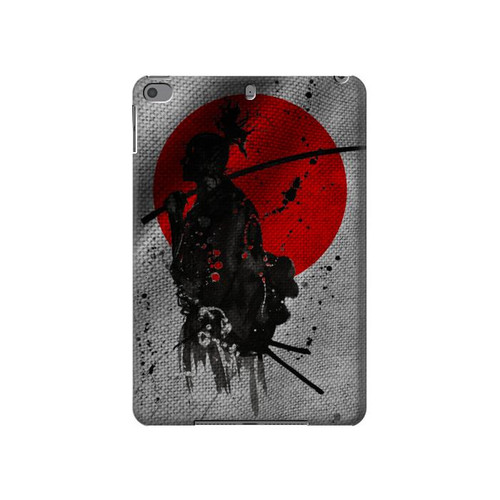 S3517 Japan Flag Samurai Hard Case For iPad mini 4, iPad mini 5, iPad mini 5 (2019)