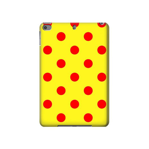 S3526 Red Spot Polka Dot Hard Case For iPad mini 4, iPad mini 5, iPad mini 5 (2019)