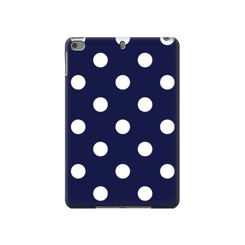 S3533 Blue Polka Dot Hard Case For iPad mini 4, iPad mini 5, iPad mini 5 (2019)