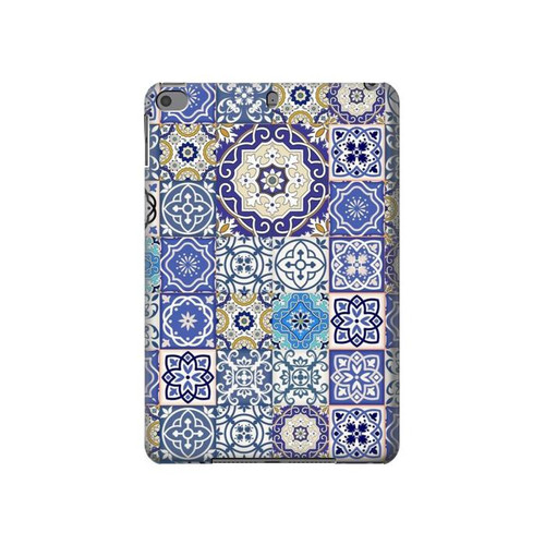 S3537 Moroccan Mosaic Pattern Hard Case For iPad mini 4, iPad mini 5, iPad mini 5 (2019)