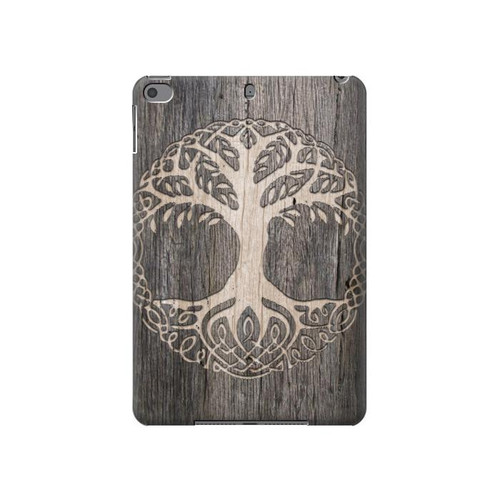 S3591 Viking Tree of Life Symbol Hard Case For iPad mini 4, iPad mini 5, iPad mini 5 (2019)